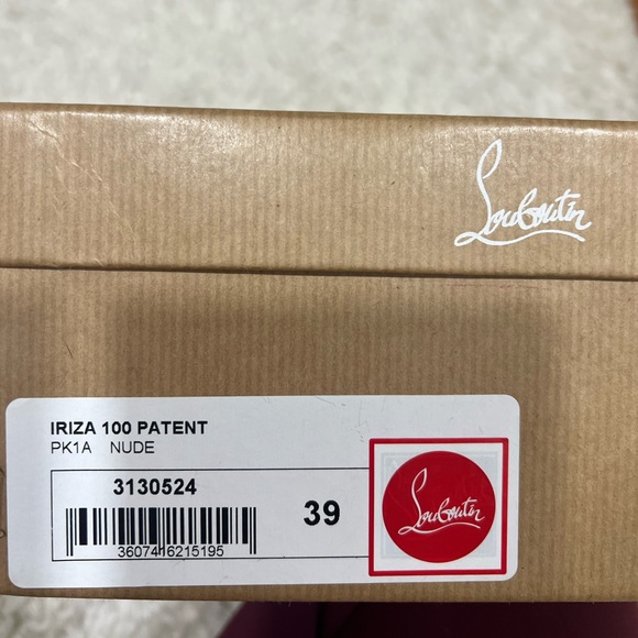 Christian Louboutin iriza Nude Heels - Picture 8 of 8